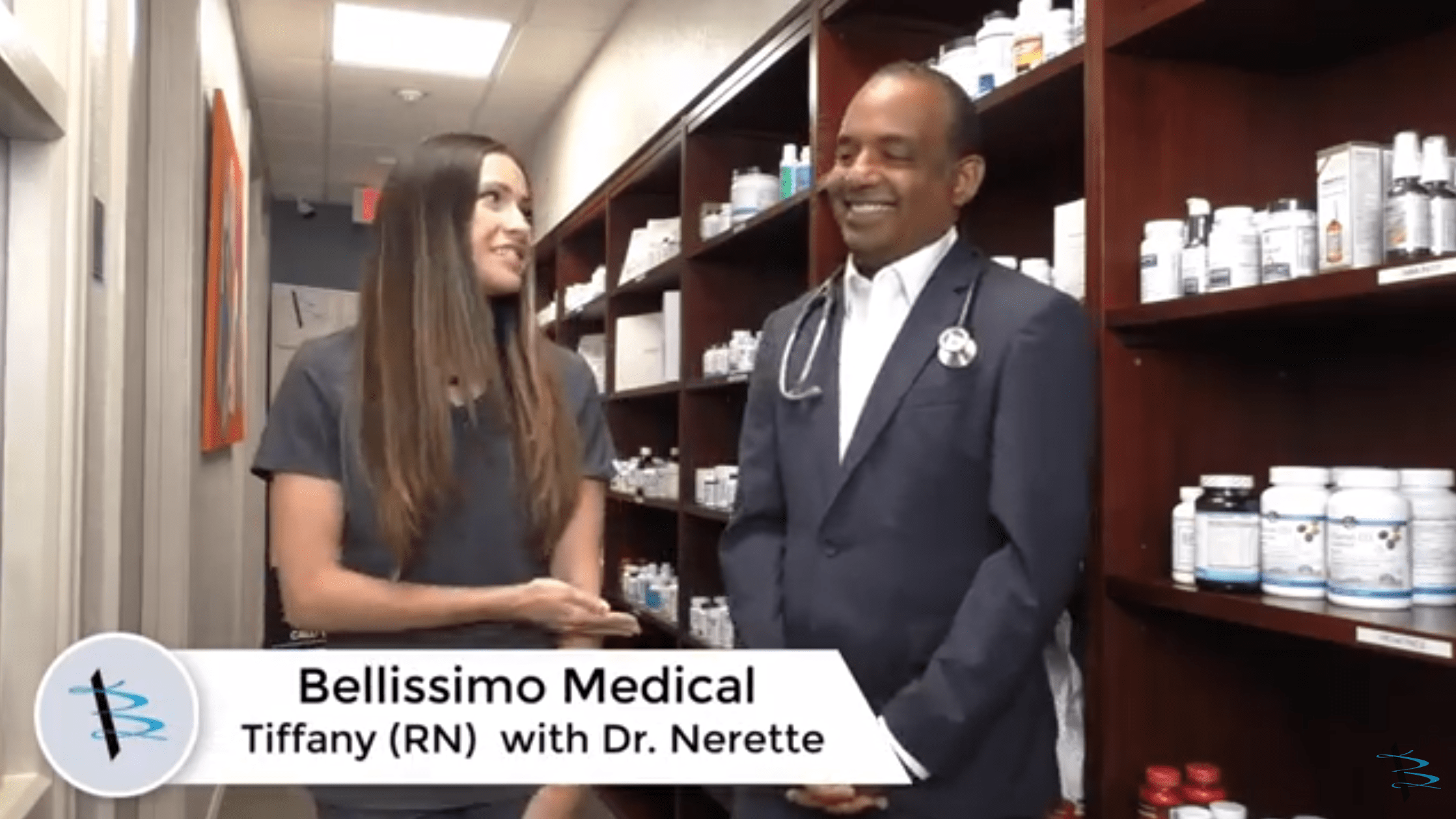 Dr. Nerette with Tiffany (RN) discuss Vitamins and Nutrition
