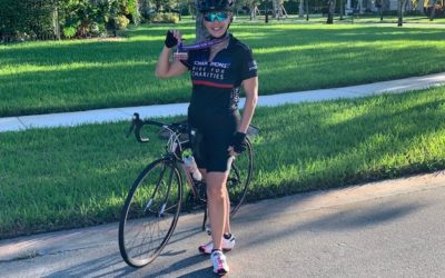 Our own Stephanie Nerette, APRN-BC leads by example