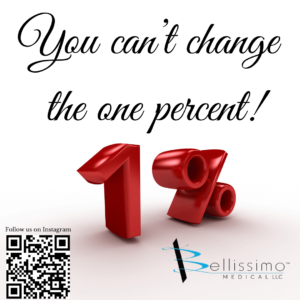 You can’t change the one percent!