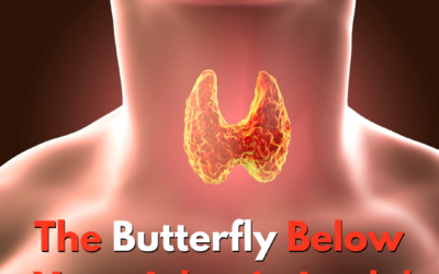 The butterfly below your Adam’s apple!