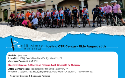Bellissimo Medical Hosting CTR Century Ride Aug 20th