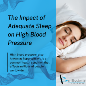 sleep and blood pressure health