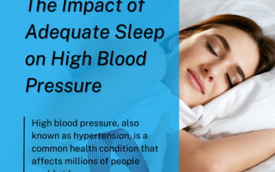 The Impact of Adequate Sleep on High Blood Pressure